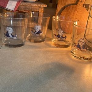 First‎ 4 presidents whisky glasses